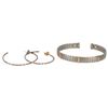 Image 2 : Italian Dyadema Sterling 14K Gold Two-Tone Jewelry