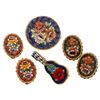 Image 1 : Italian Micromosaic Floral Glass Jewelry