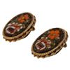 Image 3 : Italian Micromosaic Floral Glass Jewelry