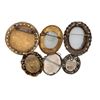 Image 2 : Miniature Hand Painted Portrait Brooch Lot