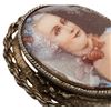 Image 6 : Miniature Hand Painted Portrait Brooch Lot