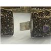 Image 16 : .Middle Eastern Gilt Silver Amethyst Bracelet