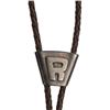 Image 3 : La Cucaracha Mexico Silver & Leather Letter R Bolo