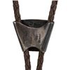 Image 4 : La Cucaracha Mexico Silver & Leather Letter R Bolo