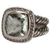 Image 2 : David Yurman Prasiolite & Diamond Sterling Ring