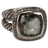 Image 4 : David Yurman Prasiolite & Diamond Sterling Ring