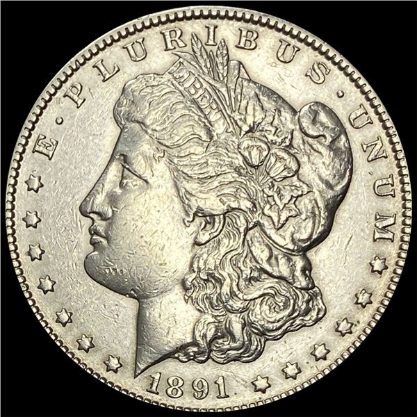 1891-CC Silver Morgan Dollar CLOSELY  UNCIRCULATED