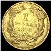 Image 2 : 1856 Gold $1 Indian Princess Type 3 ABOUT  UNCIRCULATED
