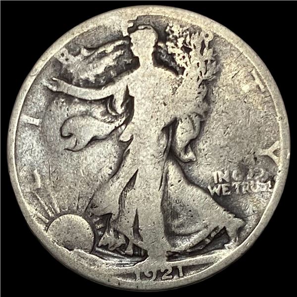 1921 Walking Liberty Half Dollar LIGHTLY  CIRCULATED