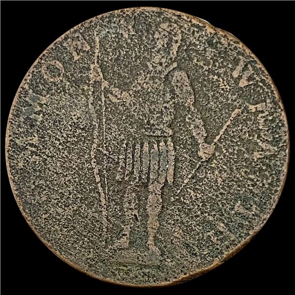 1788 Mass Copper Penny Colonial NICELY CIRCULATED