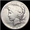 Image 1 : 1921 Silver Peace Dollar LIGHTLY CIRCULATED