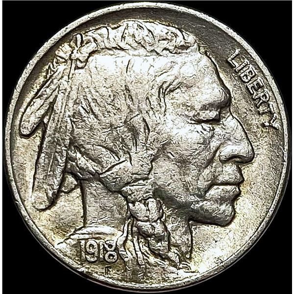 1918-S Buffalo Nickel CLOSELY UNCIRCULATED