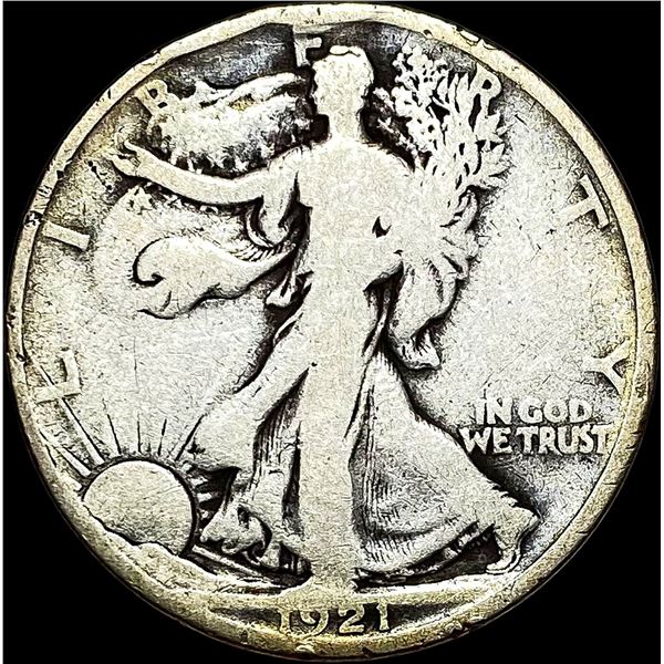 1921-D Walking Liberty Half Dollar NICELY  CIRCULATED
