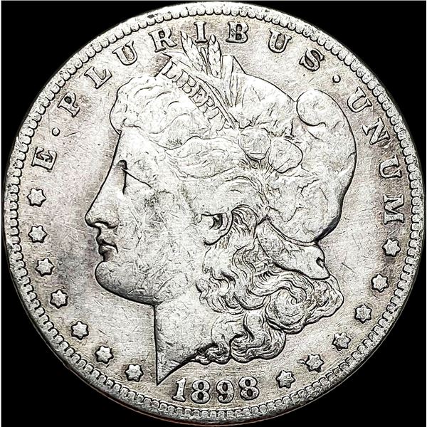 1898-S Silver Morgan Dollar NICELY CIRCULATED