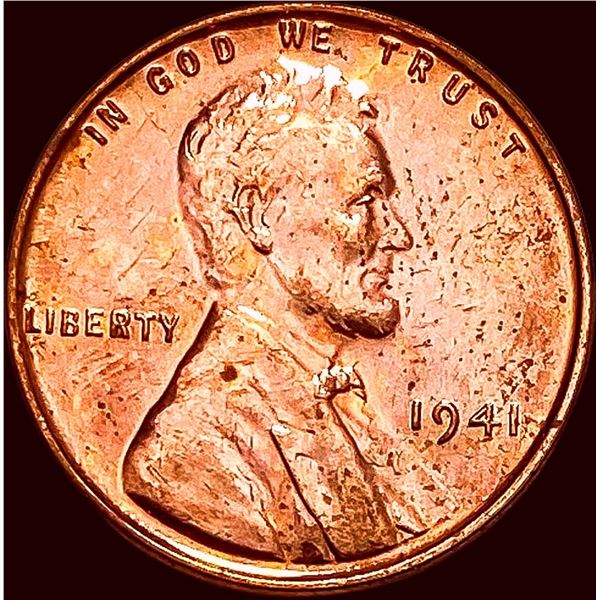 1941 Lincoln Wheat Cent CHOICE PROOF
