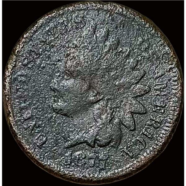 1877 Indian Head Cent NICELY CIRCULATED