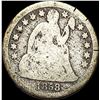 Image 1 : 1858-S Seated Liberty Dime NICELY CIRCULATED