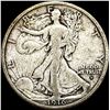1916-D Walking Liberty Half Dollar LIGHTLY  CIRCULATED
