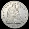 Image 1 : 1869 Seated Liberty Silver Dollar NEARLY  UNCIRCULATED