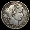 1912-S Silver Barber Half Dollar NEARLY  UNCIRCULATED