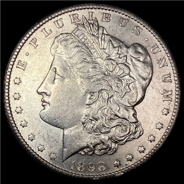 1898-S Silver Morgan Dollar CLOSELY UNCIRCULATED
