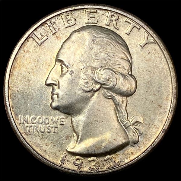 1932-S Silver Washington Quarter UNCIRCULATED