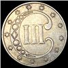 Image 2 : 1852 Silver Three-Cent Piece CLOSELY UNCIRCULATED