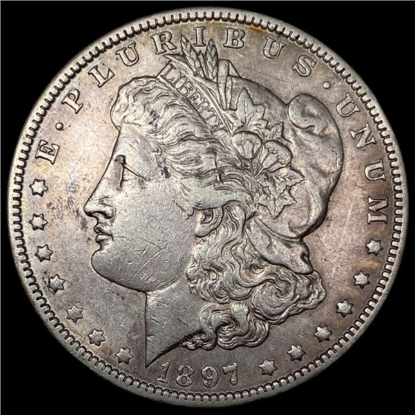 1897-O Silver Morgan Dollar NEARLY UNCIRCULATED