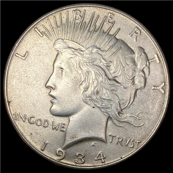 1934 Silver Peace Dollar UNCIRCULATED