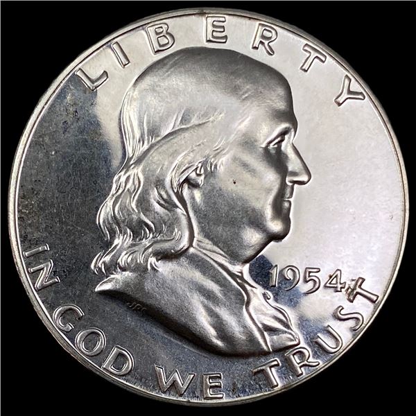 1954-S Silver Half Dollar Franklin CHOICE PROOF