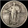Image 1 : 1917 Type 1 Standing Liberty Quarter NEARLY UNCIRCULATED