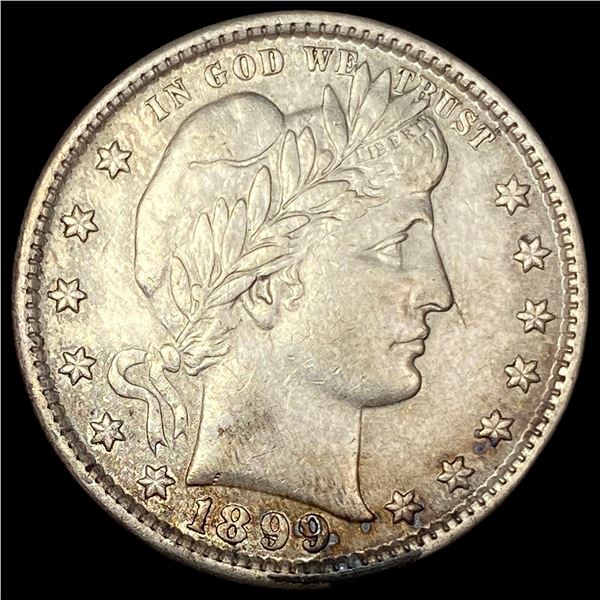 1899 Silver Barber Quarter CLOSELY UNCIRCULATED