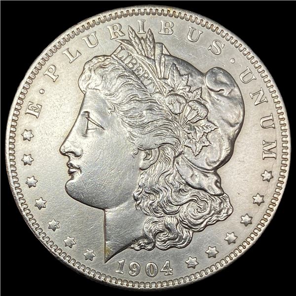 1904-O Silver Morgan Dollar CLOSELY UNCIRCULATED