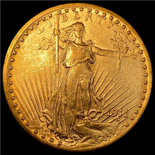 1911 $20 Gold Saint-Gaudens Double Eagle UNCIRCULATED