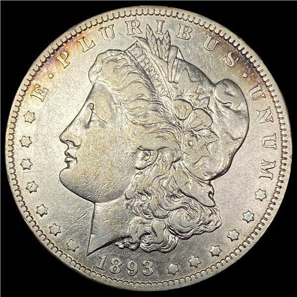 1893-O Silver Morgan Dollar LIGHTLY CIRCULATED