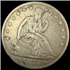 Image 1 : 1855 Arrows Seated Liberty Half Dollar NICELY CIRCULATED