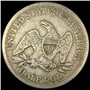 Image 2 : 1855 Arrows Seated Liberty Half Dollar NICELY CIRCULATED