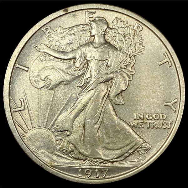 1917 Walking Liberty Half Dollar UNCIRCULATED