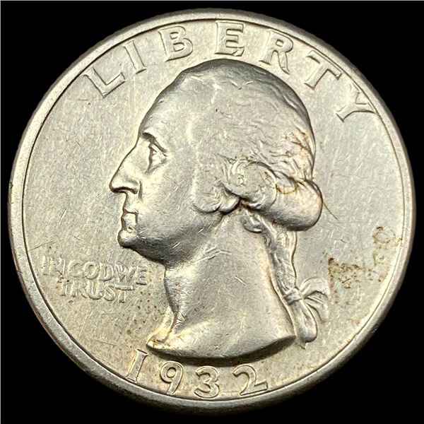 1932-D Silver Washington Quarter CLOSELY UNCIRCULATED