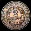 Image 2 : 1864 Copper Two-Cent Piece NEARLY UNCIRCULATED