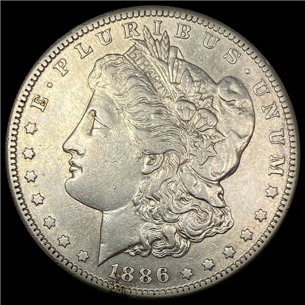 1886-S Silver Morgan Dollar CLOSELY UNCIRCULATED