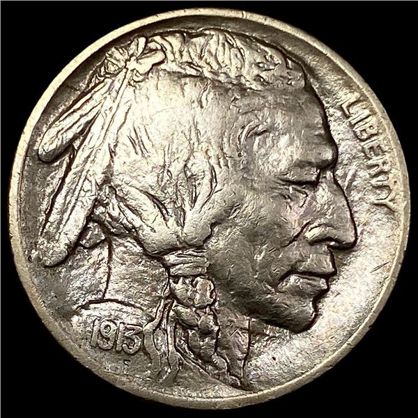 1913-S Buffalo Nickel Type 1 CLOSELY UNCIRCULATED