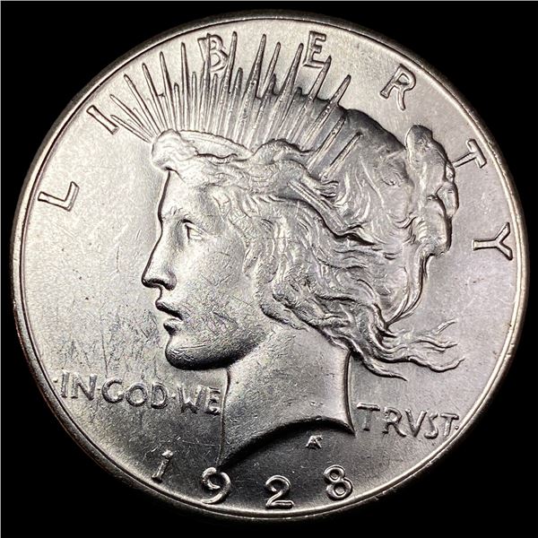 1928-S Silver Peace Dollar UNCIRCULATED