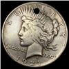 Image 1 : 1921 Silver Peace Dollar (holed) HIGH GRADE
