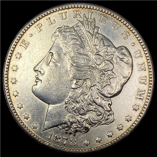 1878-S Silver Morgan Dollar CLOSELY UNCIRCULATED