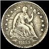 Image 1 : 1855 Arrows Seated Liberty Half Dime LIGHTLY CIRCULATED