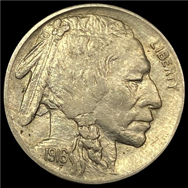 1916-S Buffalo Nickel CHOICE AU