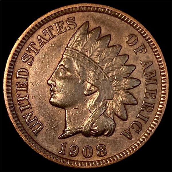 1908-S Indian Head Cent CLOSELY UNCIRCULATED