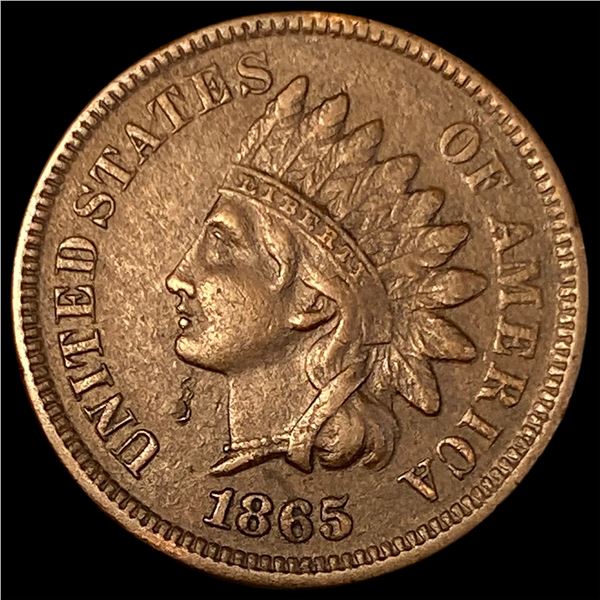 1865 Indian Head Cent NEARLY UNCIRCULATED