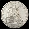 Image 1 : 1847 Silver Half Dollar (Seated Liberty) CLOSELY UNCIRCULATED